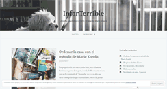 Desktop Screenshot of mariainfante.com